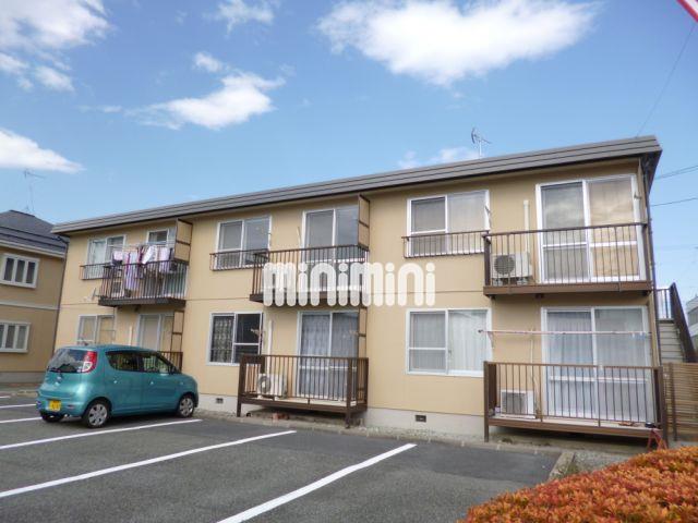 建物外観　物件南側が駐車場です。