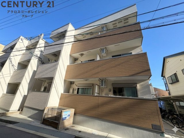 建物外観　オートロック付きで外部からの出入りがなく安心です