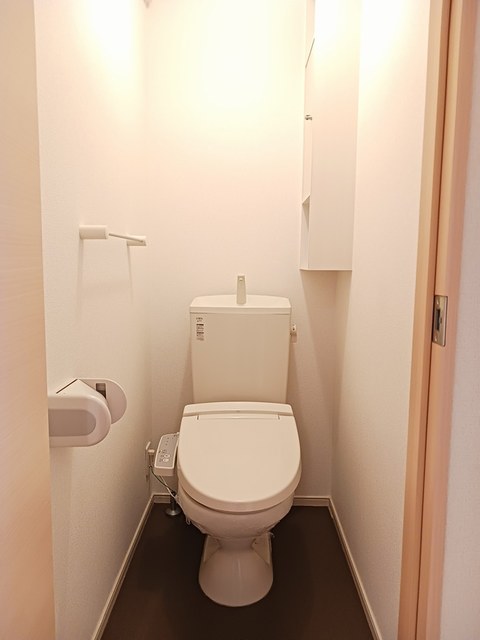 岡山電軌東山本線 門田屋敷駅 徒歩28分 2階建 築13年のトイレ写真