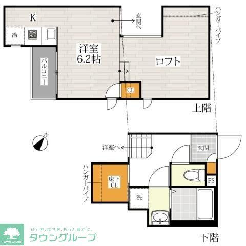 CB北柏エルの間取り写真