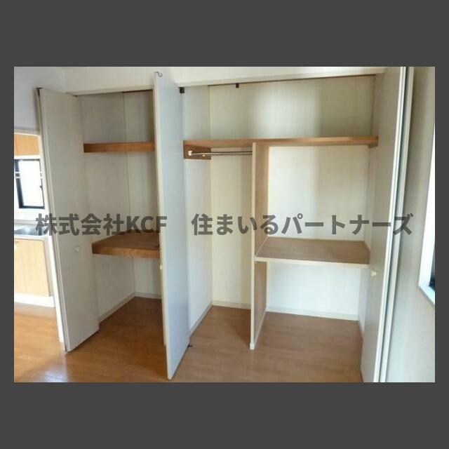収納　大きなスペースがあり、収納には困りません
