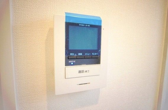 セキュリティ　TVモニター付きインターホン完備です！