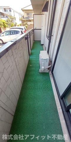 バルコニー　南東向き