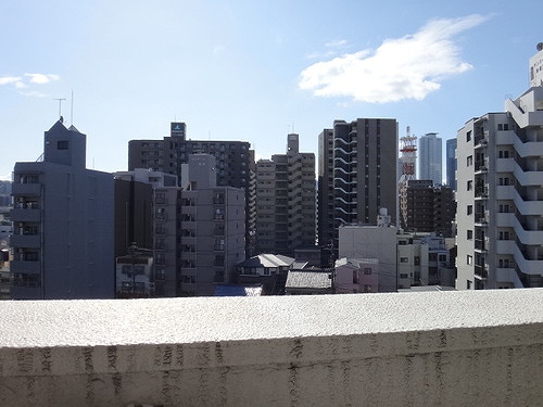眺望　バルコニーからの眺望