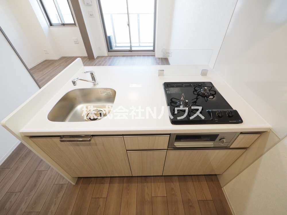 プレリス北巽駅前ラバルスのキッチン写真