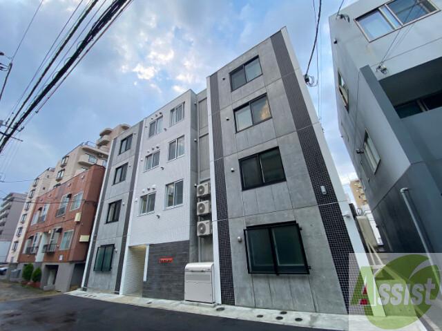 建物外観　札幌市中央区南十二条西「ブランシャール中島公園ＨＤ」