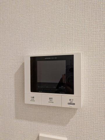 セキュリティ　TV付きインターホンでセキュリティ面も安心です