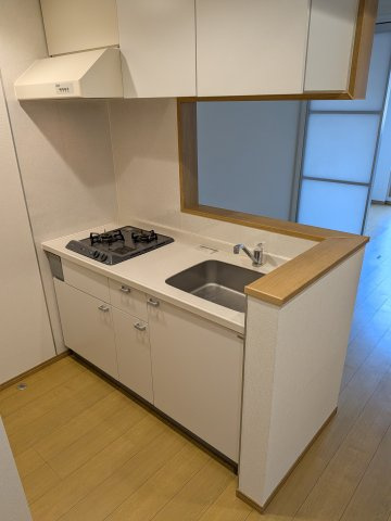 キッチン　料理がしやすいシステムキッチンです