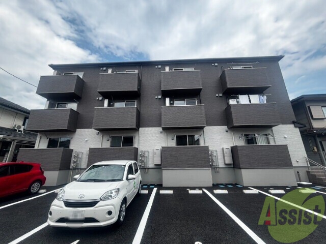 建物外観　宮城県仙台市太白区富沢３丁目「Ｌ　ｅｓｓｏｒ富沢」
