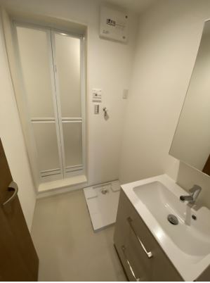 洗面設備　※同シリーズの別物件の写真になります。
