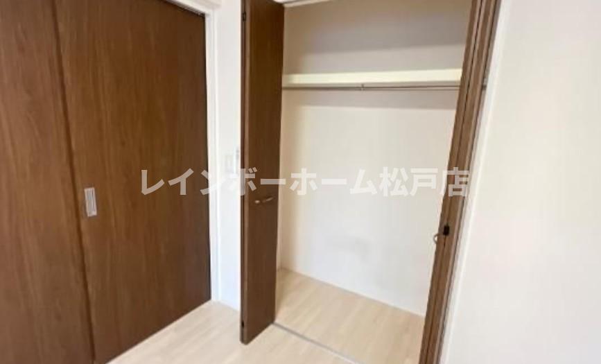 収納　ちょっとした収納スペースも充実しています
