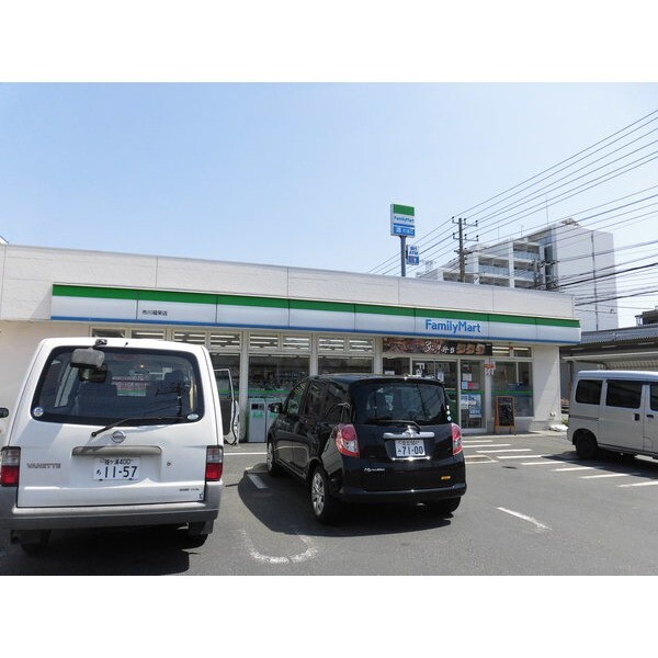 コンビニ　ファミリーマート市川福栄店（コンビニ）まで345m
