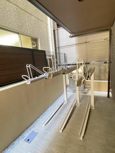 駐車場　駐輪場です。