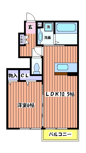 ロザージュの間取り写真