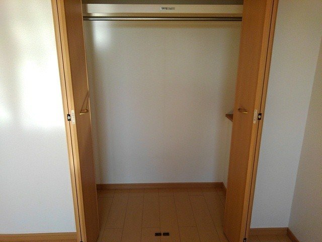 収納　たっぷりとした収納スペースです