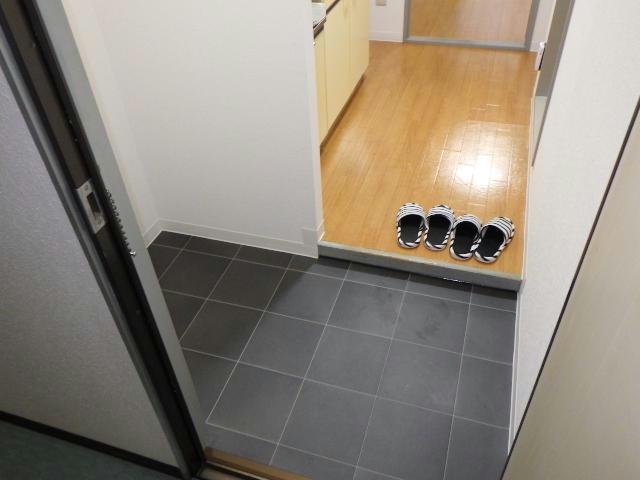 グラムール南平岸の玄関写真