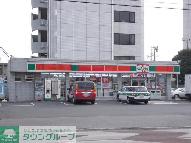 コンビニ　サンクス高品店（コンビニ）まで1100m