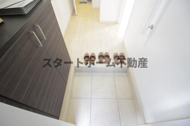 玄関　明るい玄関です