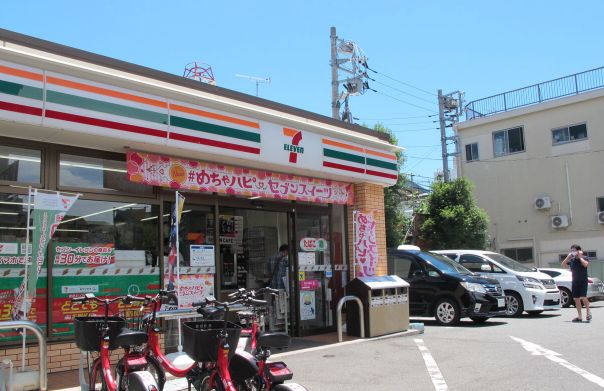 コンビニ　セブンイレブン品川二葉4丁目店（コンビニ）まで168m
