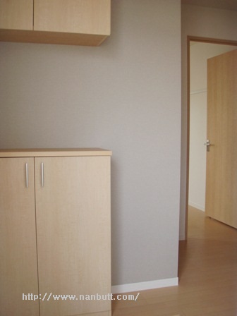 玄関　シューズボックス付き玄関