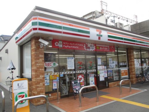 コンビニ　セブンイレブン 大阪住之江3丁目店（コンビニ）まで214m