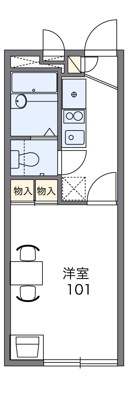 シェダルの間取り