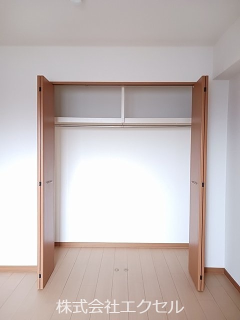 収納　クローゼット完備。
