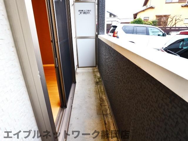 バルコニー　バルコニーがあります