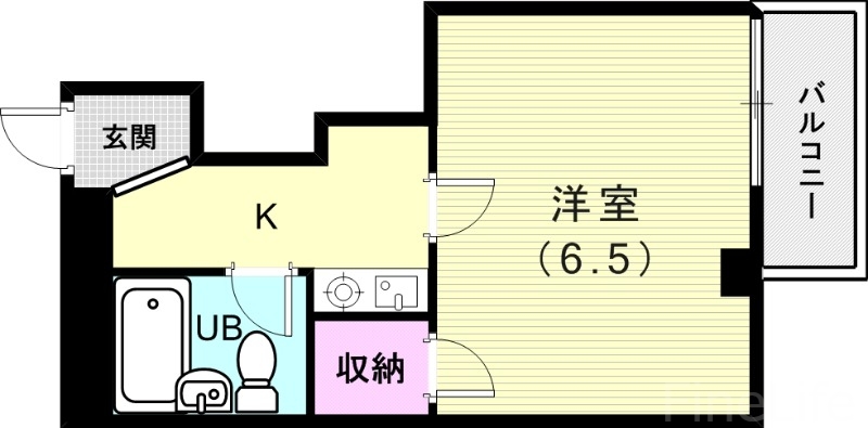 神戸市垂水区清水通のマンションの間取り