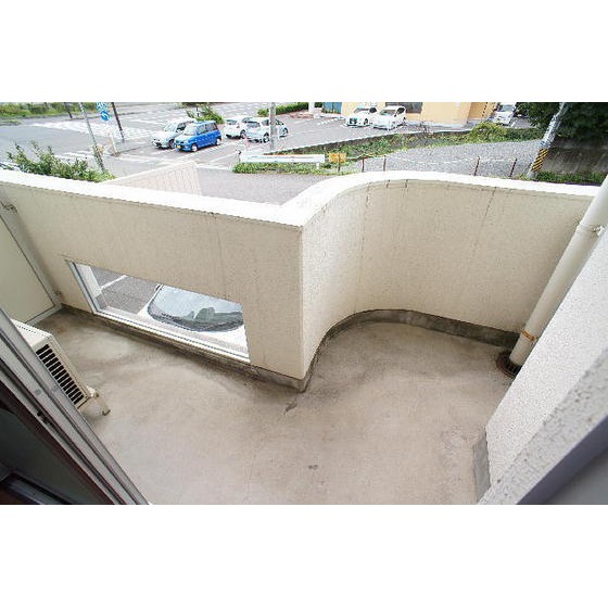 バルコニー　南向き