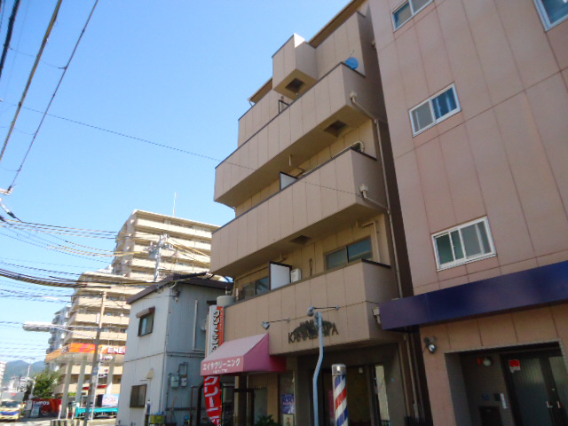 神戸市兵庫区切戸町のマンションの建物外観