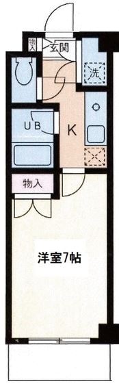 川崎市高津区北見方のマンションの間取り