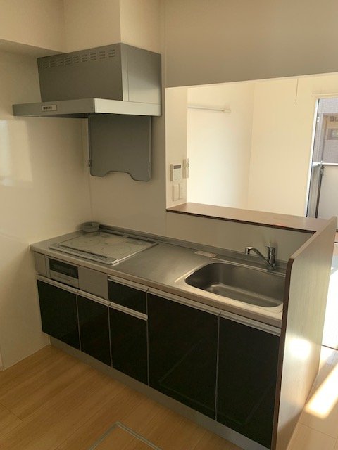 キッチン　対面キッチン(IHクッキングヒーター付のシステムキッチン)