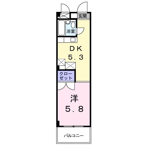 メゾン笠原の間取り