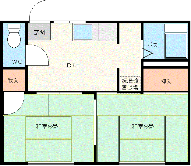 狭山台コートハウスの間取り