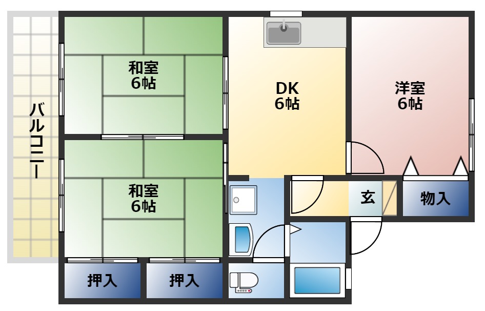 プレーリーYの間取り