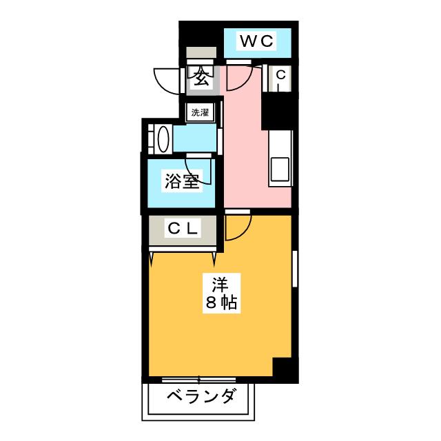 プロシード吹上の間取り