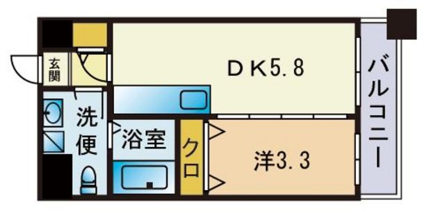 ルネッサンス21博多の間取り