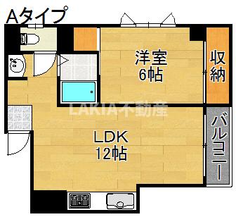 ラパンジール住吉大社の間取り