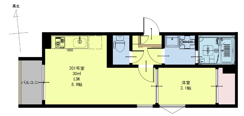 REGALEST長町の間取り