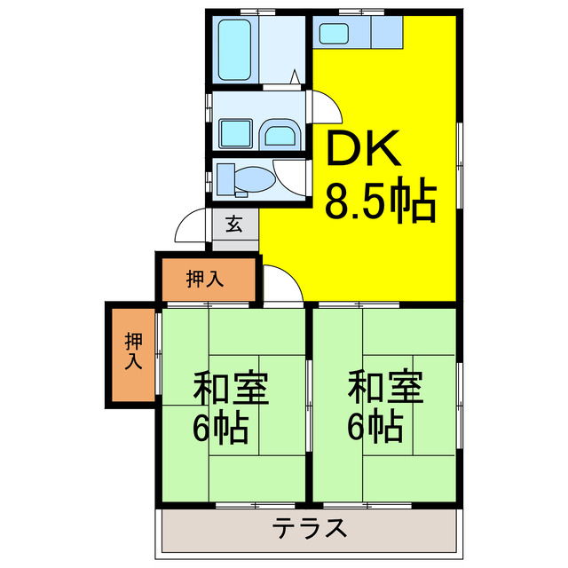 アネックスの間取り