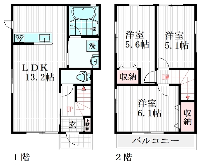 さいたま市北区宮原町のその他の間取り