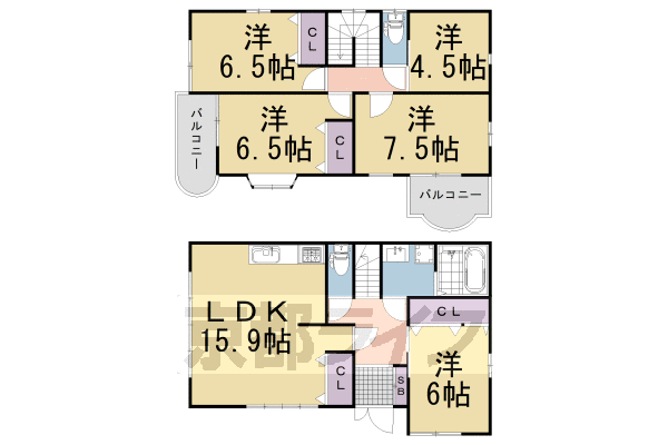 長岡京市東神足のその他の間取り