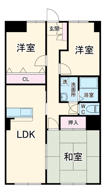 アルカディア長久手の間取り