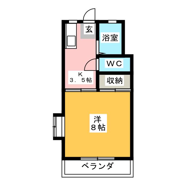 メゾン緑園の間取り