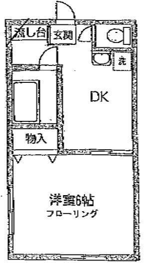 コーポヤイタ2の間取り