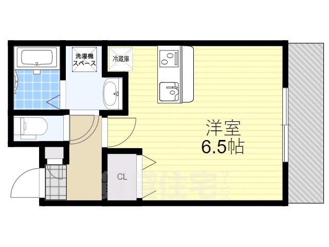 堺市堺区南島町のマンションの間取り