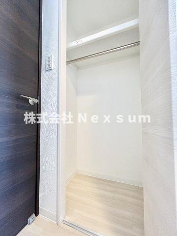 収納　たっぷりとした収納スペースです！