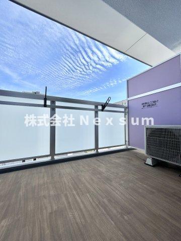 バルコニー　広々としたバルコニーです！