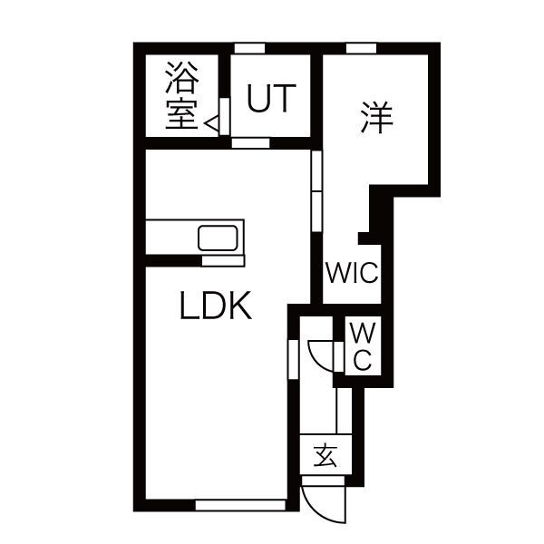 リーブルファイン江吉良1号棟の間取り